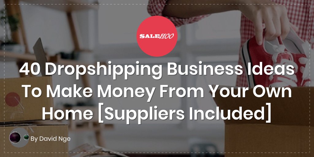 40 Dropshipping Business Ideas To Make Money From Your Own Home [Suppliers Included]