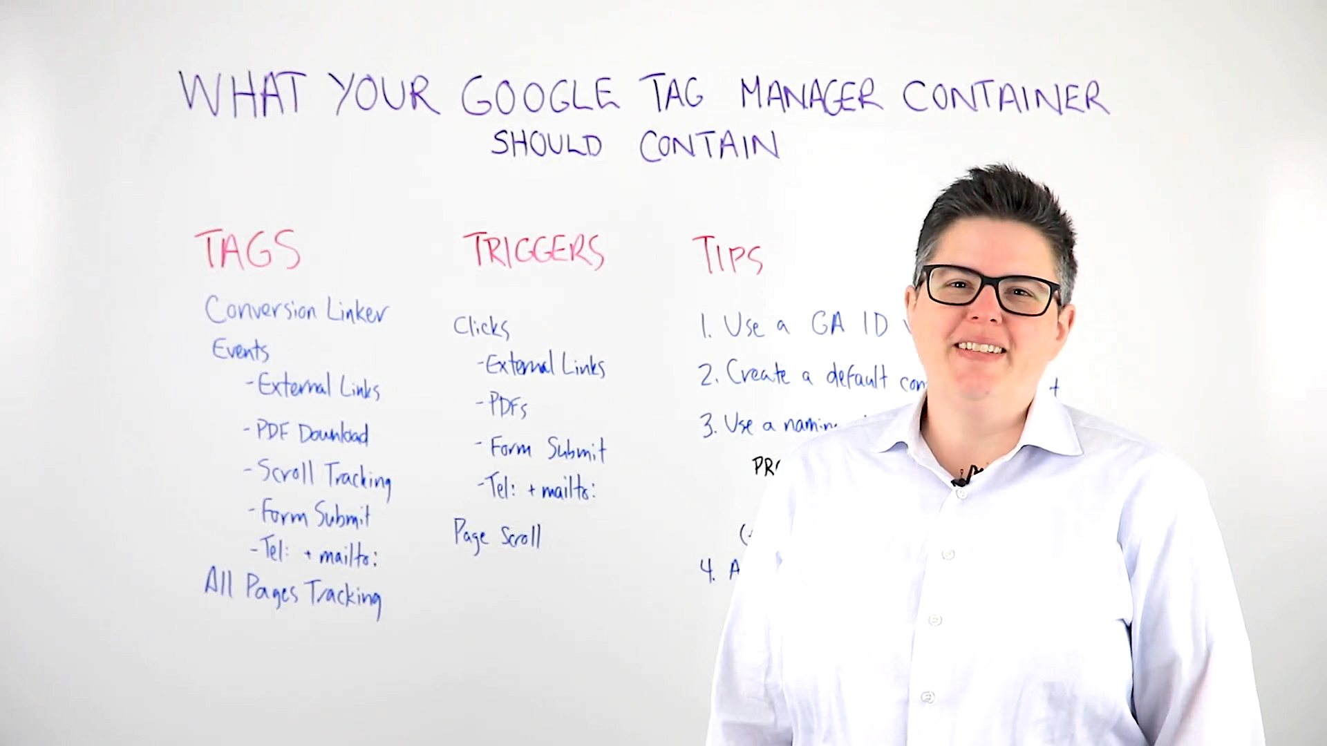 What Your Google Tag Manager Container Should Contain – Whiteboard Friday
