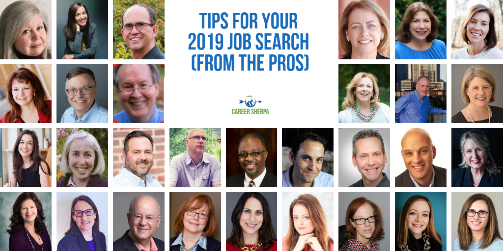 31 Tips for Your 2019 Job Search (from the pros)