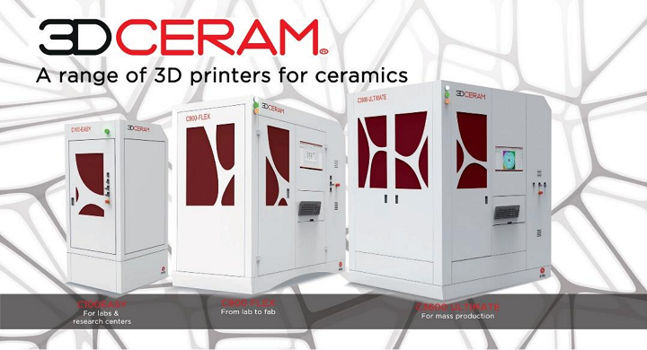 3DCeram Showcased Ceramics 3D Printing Range at formnext 2019