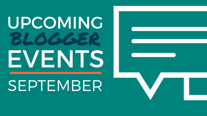 September Events for Journalists and Bloggers
